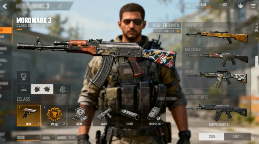 Как правильно собирать класс в Modern Warfare 3